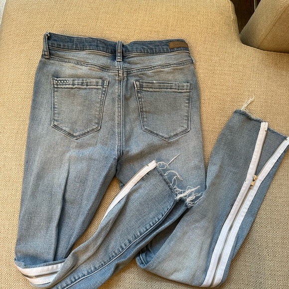 Denim zip up BlankNYC jeans - Picture 2 of 4